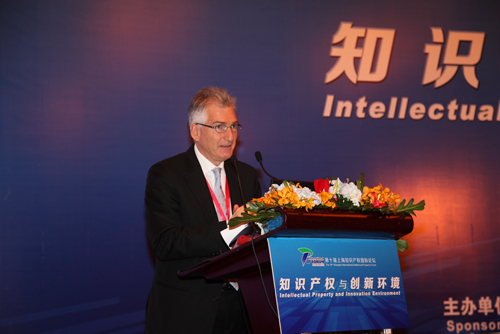Intervention d'Antoine Dintrich, DG de l’IEEPI, au 10ème Shanghai International IP Forum
